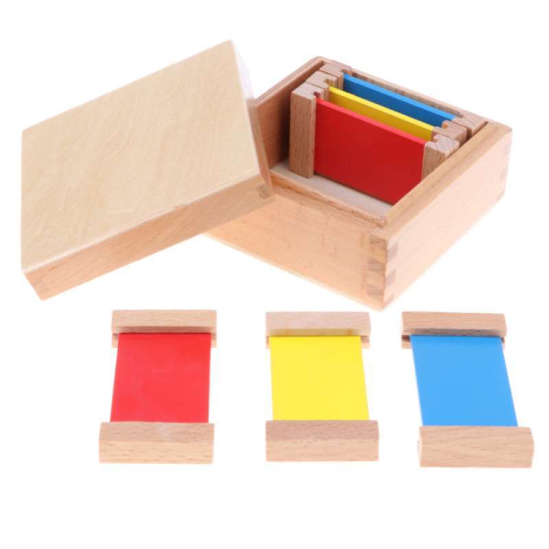 Jual Oem Box Of 6 Color Tablets Wooden Montessori Material Kids Developmental Toy Online Desember 2020 Blibli