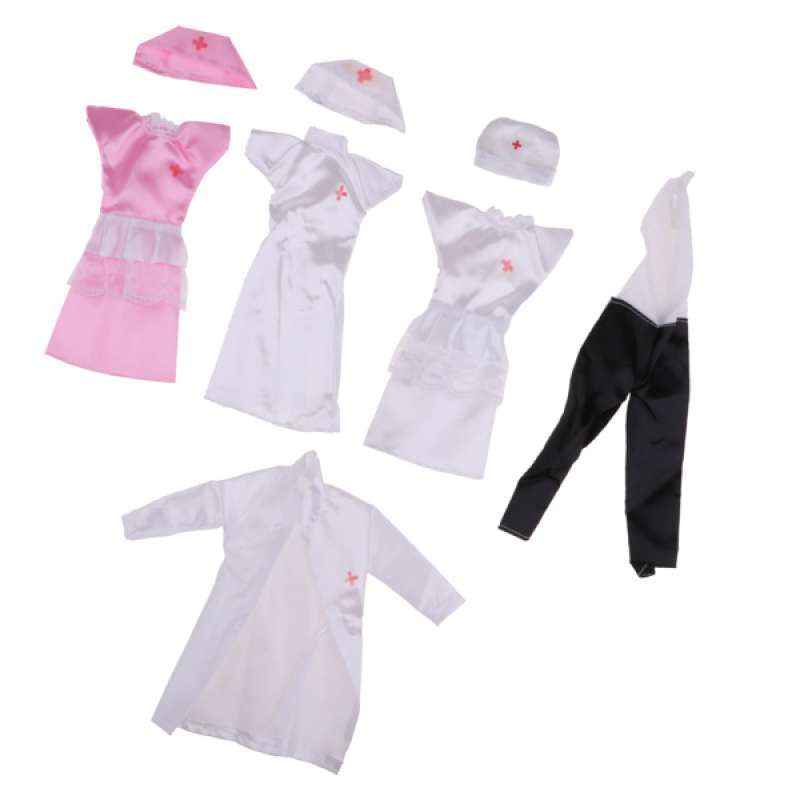 Jual Oem Doll Clothes Suit Nurse And Doctor Children Birthday Xmas Gift 4 Set Pack Online Januari 2021 Blibli