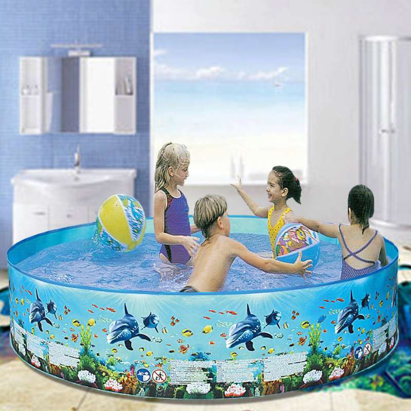 Jual Fashion Deal 59 Inches Children S Swimming Pool Blow Up Pool For Family Kids Backyard Foldable Rrx200428115 Online November 2020 Blibli