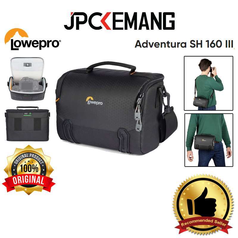 Promo Jpc Kemang Lowepro Adventura Sh 160 Iii Shoulder Camera Bag Sh160 Iii Original Diskon 14 Di Seller Jpc Kemang Official Store Jakarta Photography Centre Kota Jakarta Selatan Blibli