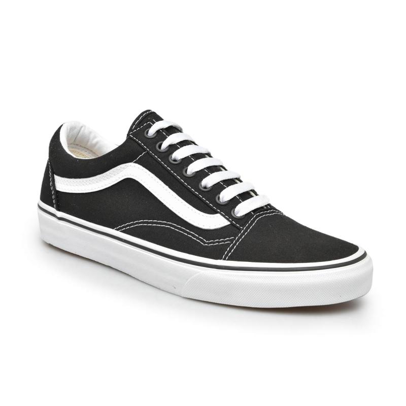 vans canvas old skool black