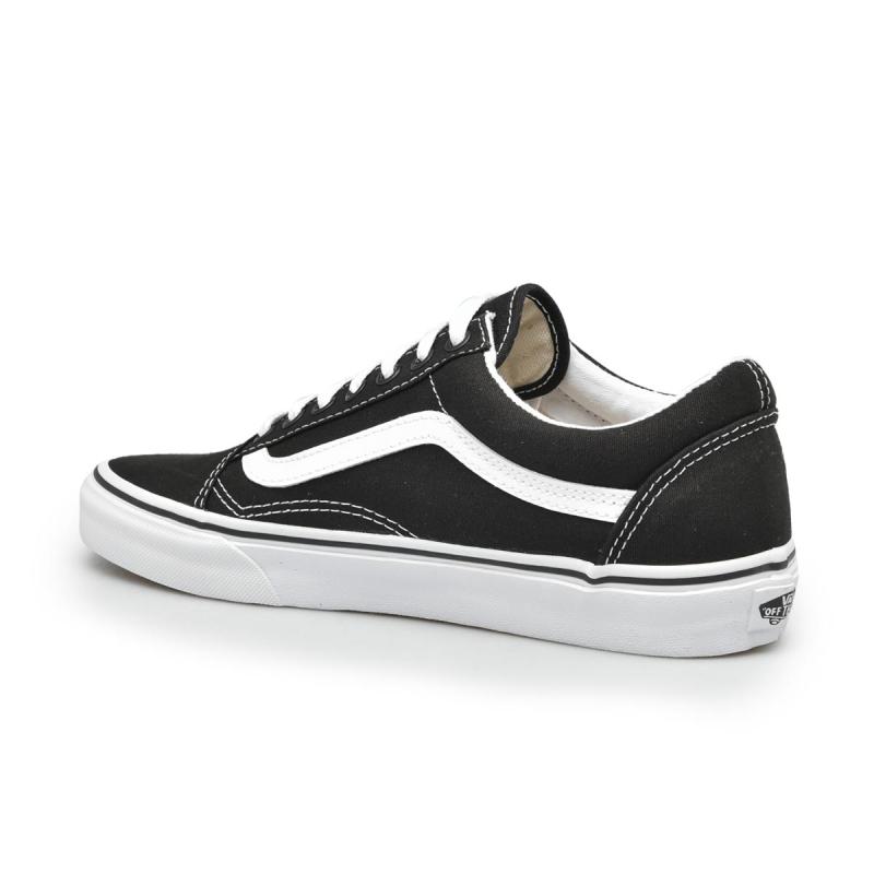 Vans old skool store black white full canvas