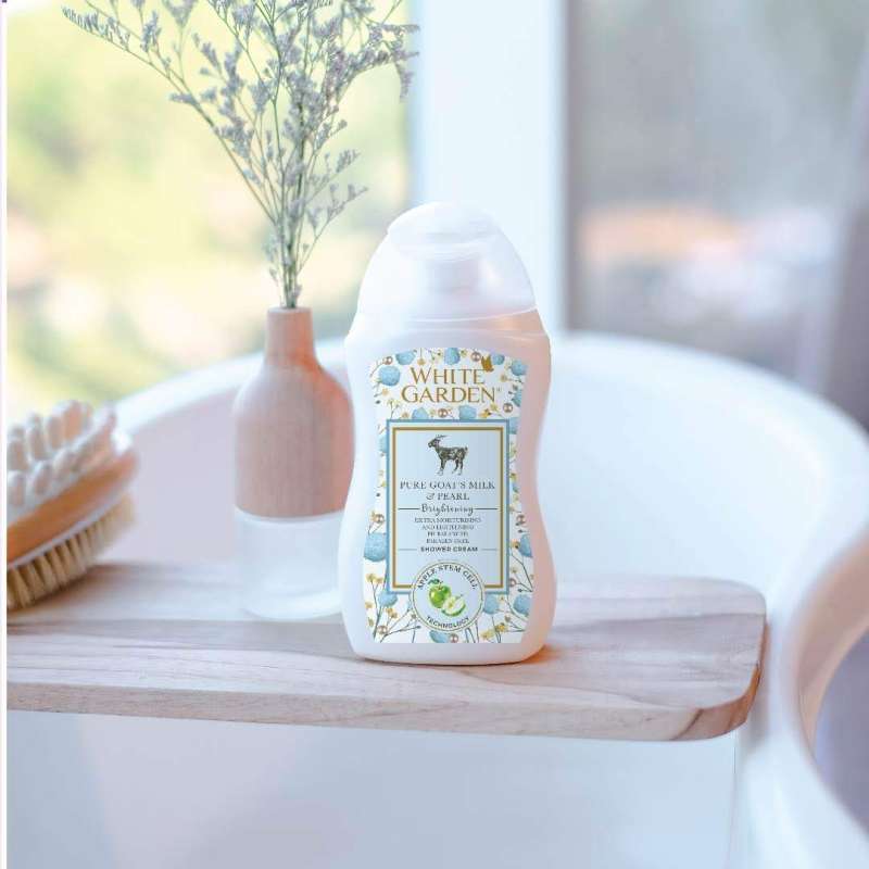 Jual White Garden Pure Goat S Milk Pearl Shower Cream Refill Sabun Cair Susu Kambing 250 Ml Online Oktober 2020 Blibli Com
