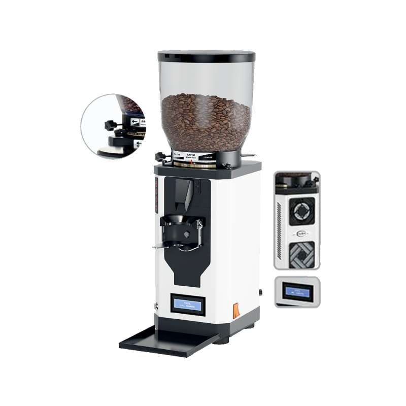Dual Fan Titanium Penggiling Kopi 