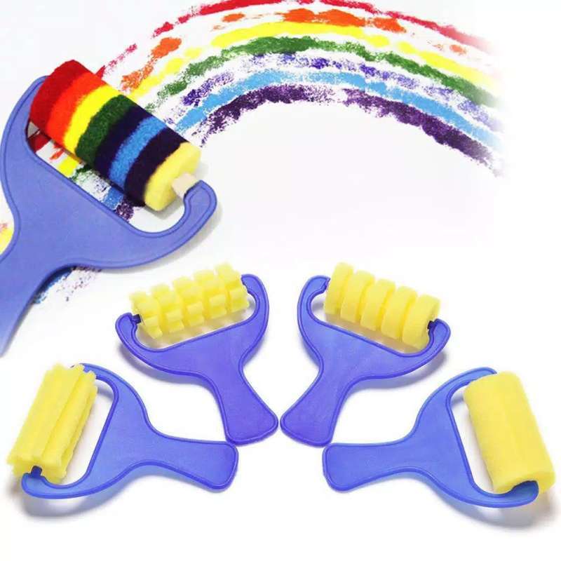 Jual Mighty Roo Box Diy Mixed Pattern Colored Child Painting Brush For Kids Drawing Online November 2020 Blibli Com