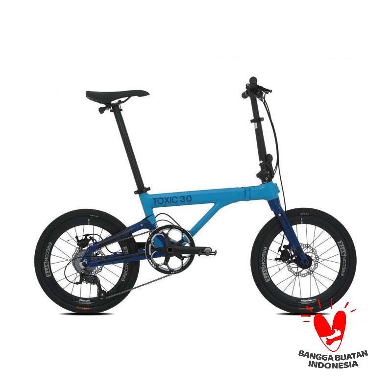 Jual Pacific Toxic 3 0 Folding Sepeda Lipat 20 Inch 9 Speed