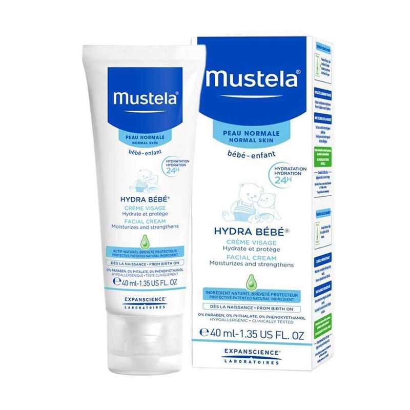 Jual Mustela Hydra Bebe Baby Facial Cream Krim Muka Bayi 40 Ml Online November 2020 Blibli Com
