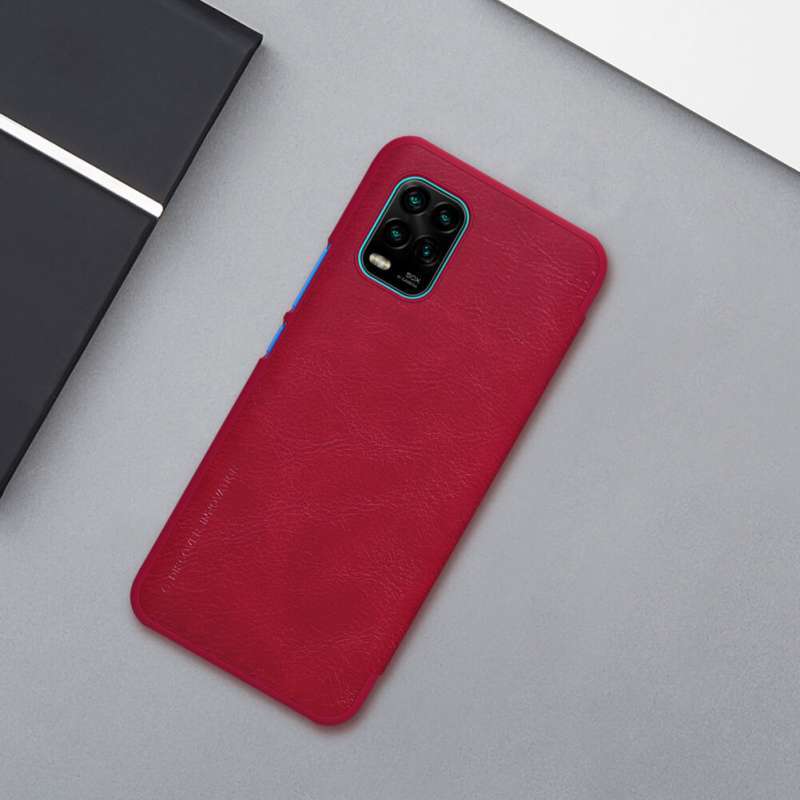 Jual Nillkin Qin Leather Flip Cover Casing For Xiaomi Mi 10 Youth 5g Or Mi 10 Lite 5g Online Oktober 2020 Blibli Com