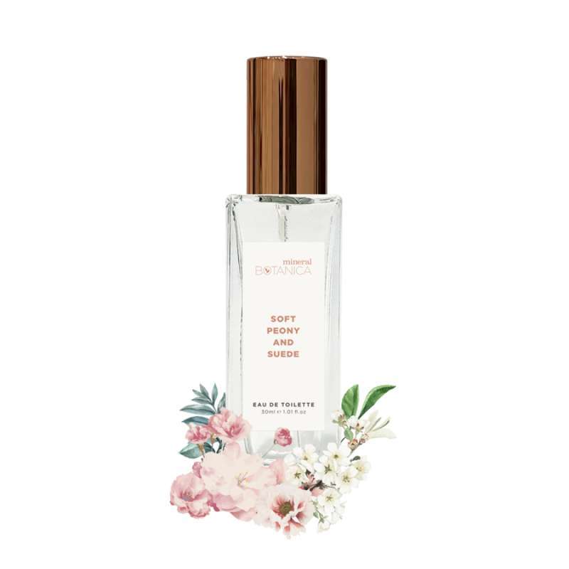 Promo Mineral Botanica Eau De Toilette Soft Peony & Suede