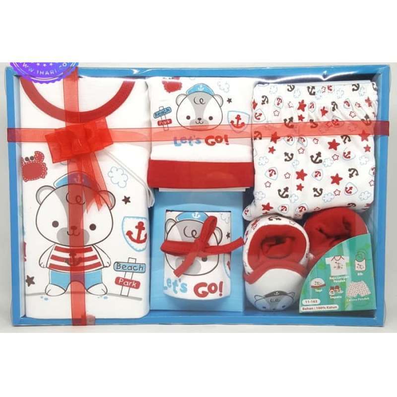 Jual Paket Perlengkapan Bayi Baru Lahir Baby Gift Set Gb017 Online September 2020 Blibli Com