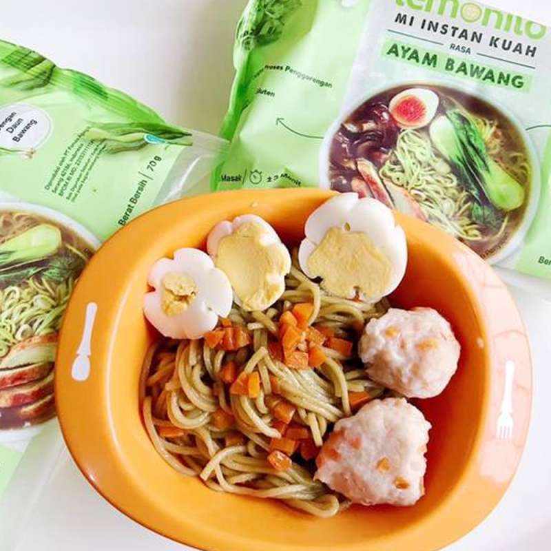 Jual Lemonilo 1 Dus Isi 20pcs Mie Instant Kuah Alami Rasa Ayam Bawang Online Januari 2021 Blibli
