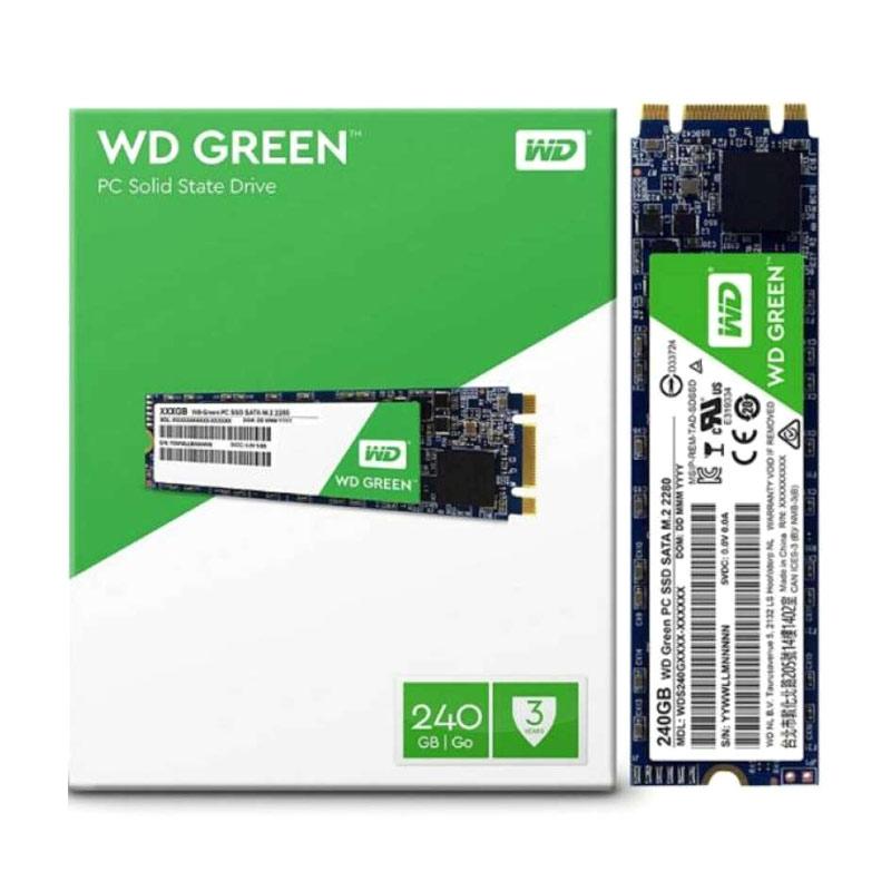 Promo Western Digital SSD WD Green M2 240 GB Diskon 26 di
