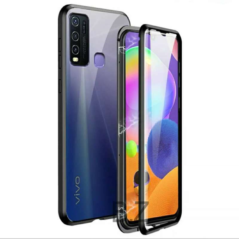 Jual Luxury Magnetic Case Vivo Y30i Vivoy30i Metal Glass Back Cover Online Oktober 2020 Blibli Com