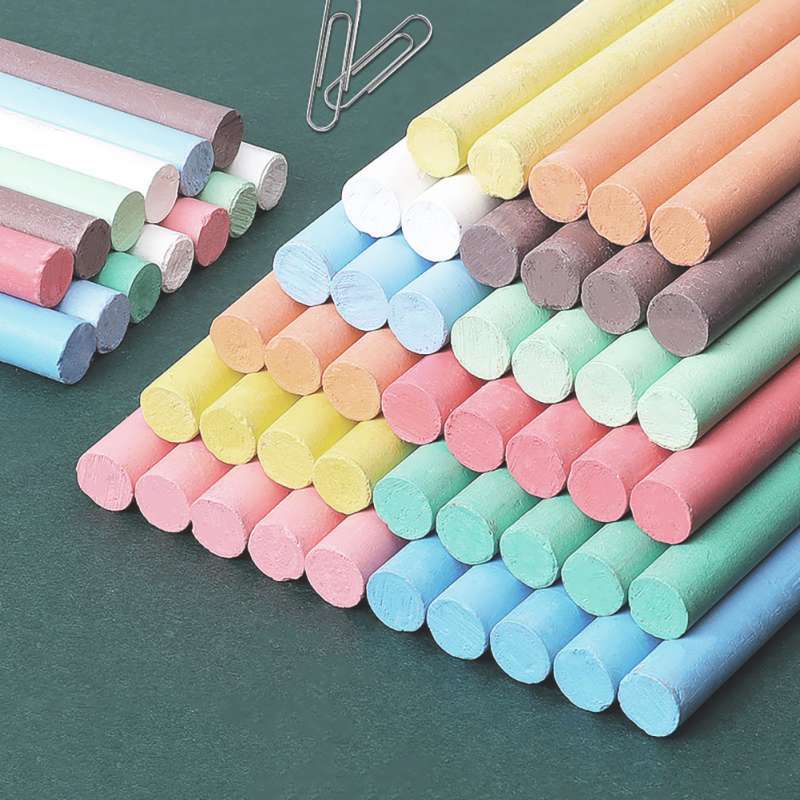 Jual Bluelans 12 Sticks Dustless Drawing Painting Art Colorful Chalk School Office Supplies Online September 2020 Blibli Com