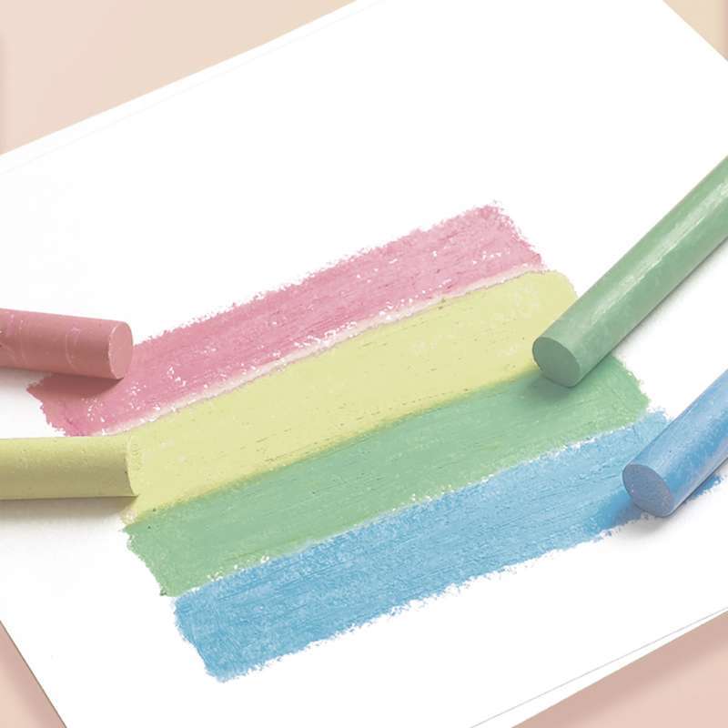 Jual Bluelans 12 Sticks Dustless Drawing Painting Art Colorful Chalk School Office Supplies Online September 2020 Blibli Com
