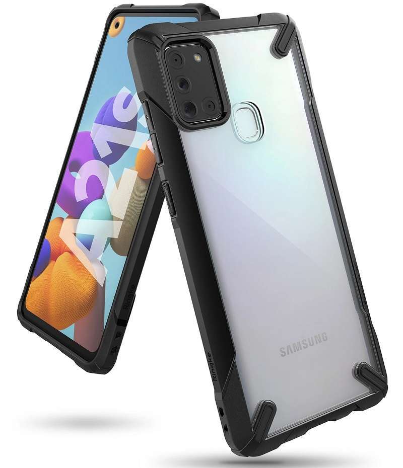 A21s Backcase Samsung A21s Black Case Case Samsung Galaxy A21S