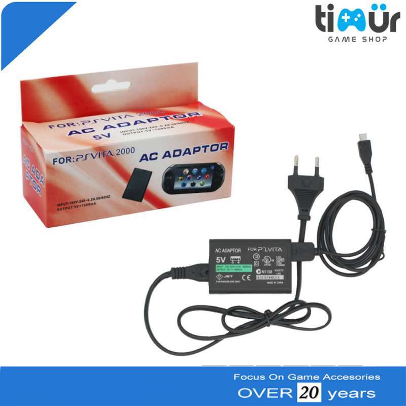 Jual Timur Game Shop Adaptor Charger Psvita Ps Vita Slim Sony 2000