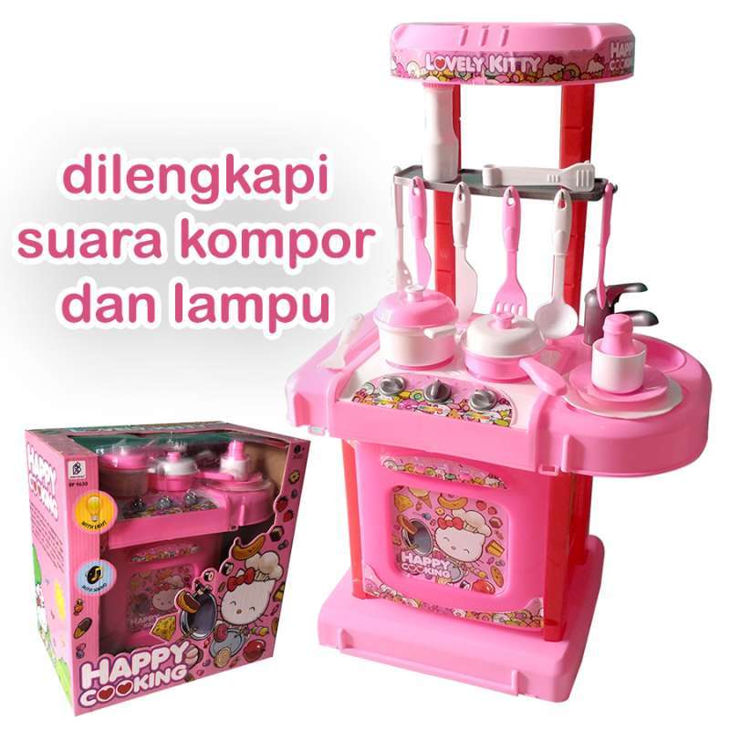 Promo Mainan Anak Masak Masak Dapur Set Hello Kitty Kitchen Set Lengkap Mainan Masakan Mainan Masak Masakan Dapur Dapuran Mainan Anak Perempuan Di Seller Amelia Store Id Kota
