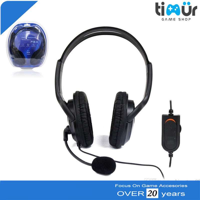 Jual Gaming Headset Earphones Headphones Stereo Supper Bass For Sony Ps4 Online Desember 2020 Blibli