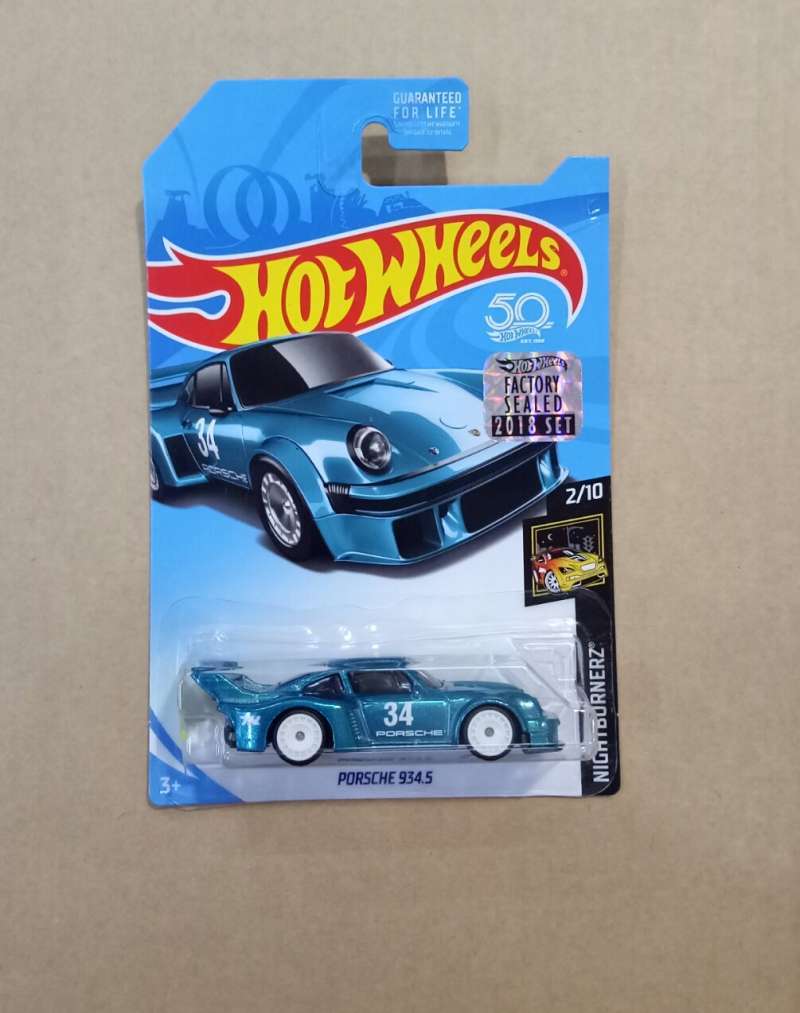 Jual Hot Wheels Porsche 934 5 Factory Sealed 2018 Diecast Terbaru Juli 2021 Blibli