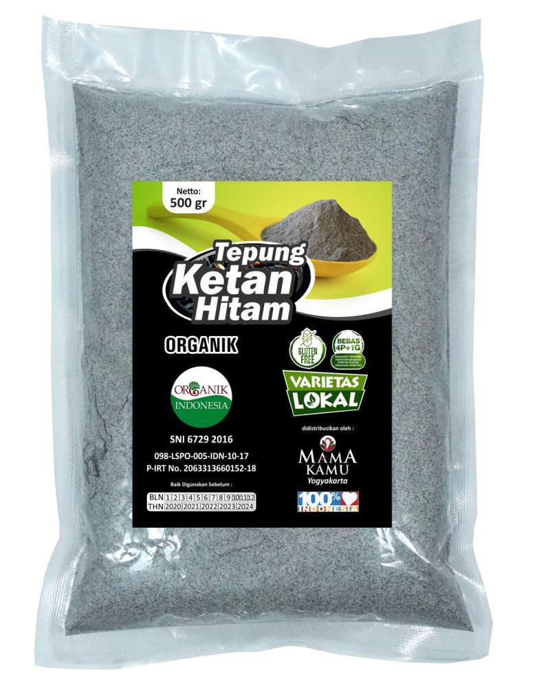 Promo Tepung Ketan Hitam Mama Kamu 500 gram Diskon 5% di Seller Dhekat -  Banyuraden, Kab. Sleman | Blibli