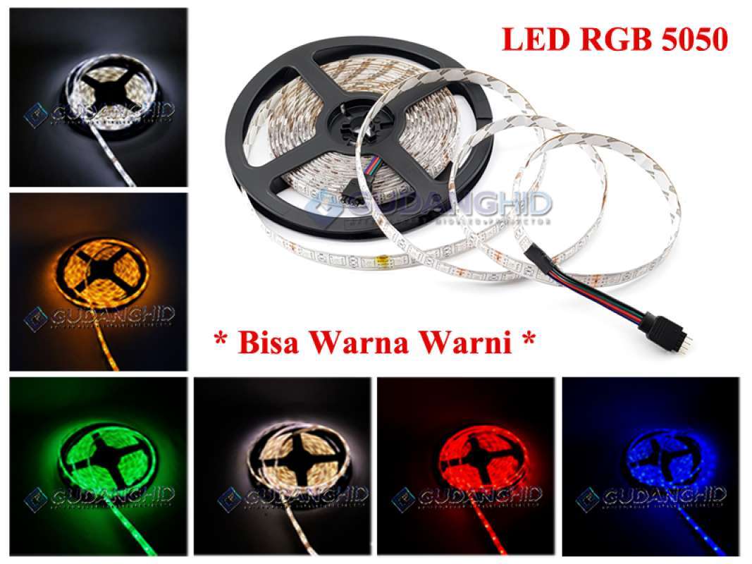 oem flexible led strip 5050 smd rgb 12v 5 meter waterproof ip44