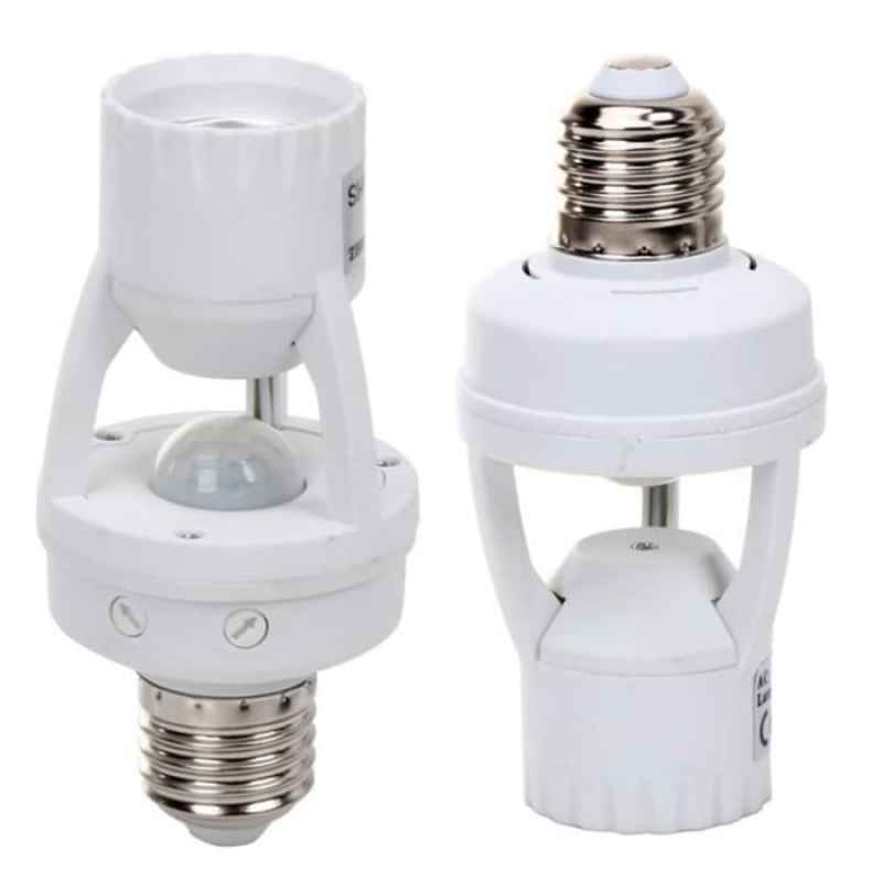 Jual Fitting Lampu Led E27 Dengan Sensor Gerak Infrared Pir 110 240v Online Februari 2021 Blibli