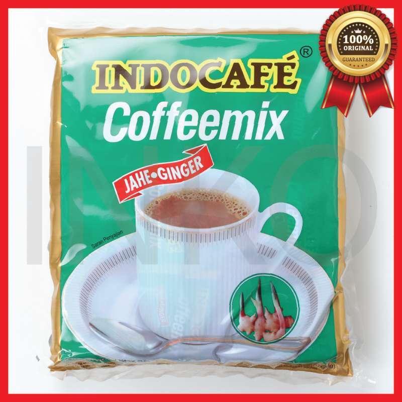 Jual Indocafe Coffeemix Jahe Ginger Kopi Krimer Gula Jahe Pack 30x25gr Online Oktober 2020 Blibli Com