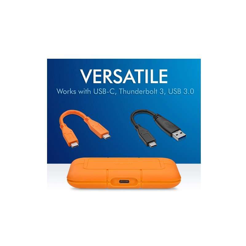 Jual Doss Lacie 500gb Rugged Usb 3 1 Type C External Ssd Online September 2020 Blibli Com