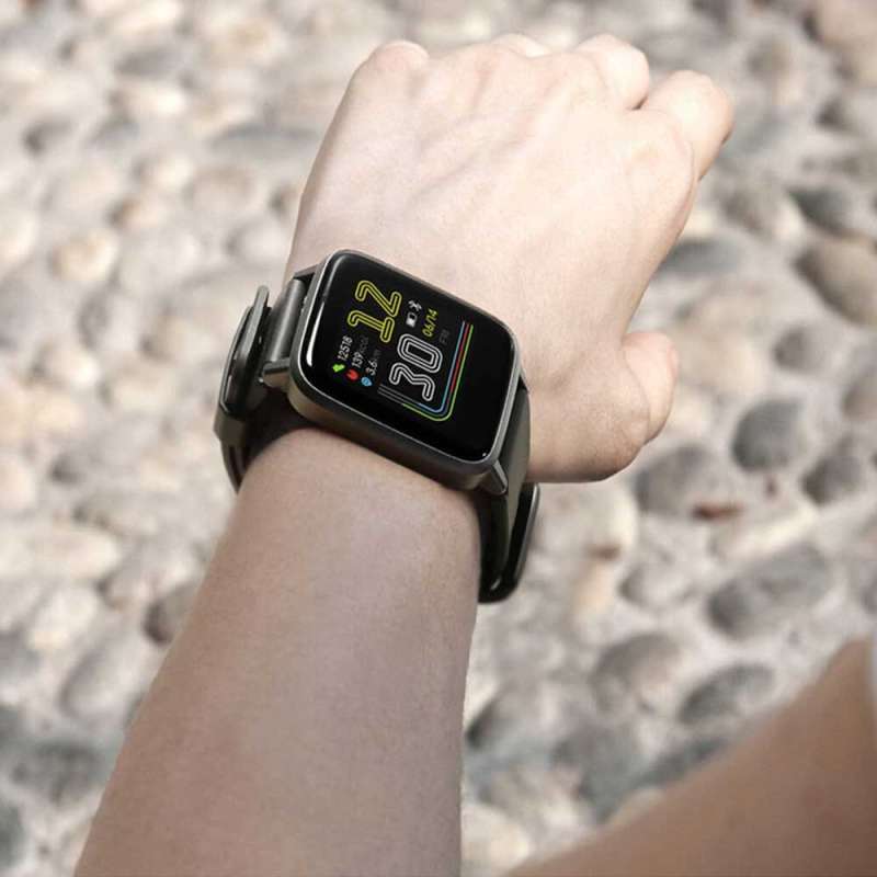 Jual Eds Xiaomi Mi Home Haylou Smart Watch Heart Rate Sleep Monitor 9 Sport Modes Passometer Weather Wristwatch Men Women Chinese Version Online Januari 2021 Blibli