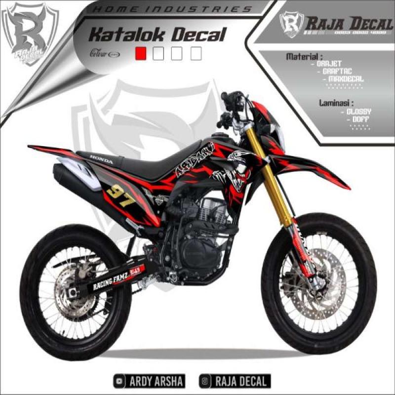 Jual Decal Sticker Honda Crf Laser Crome Hologram Online Desember 2020 Blibli