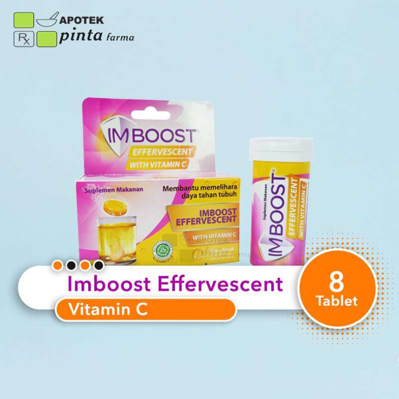 Jual Vitamin Daya Tahan Tubuh Imboost Eff Rasa Jeruk Isi 8 Tab Online November 2020 Blibli