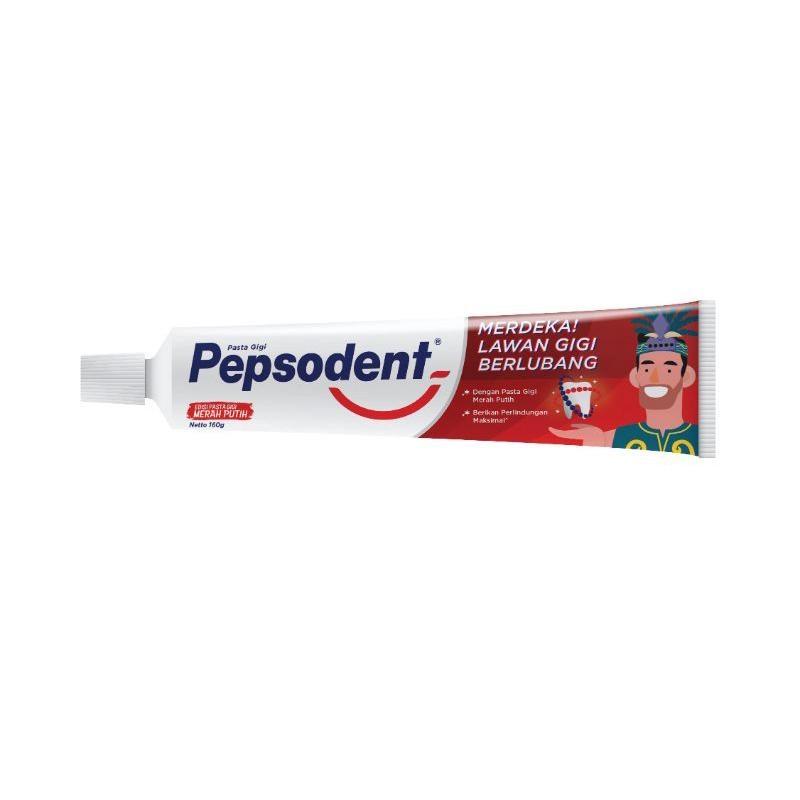 Jual Surabaya Pepsodent Pencegah Gigi Berlubang Pasta Gigi Edisi Spesial Merah Putih 160 G Twinpack Online Desember 2020 Blibli