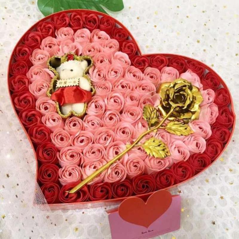 Jual F012 Bunga Kotak Love Valentine Kado Ultah Anniversary Di Seller Onemarkets Kota Jakarta Barat Dki Jakarta Blibli