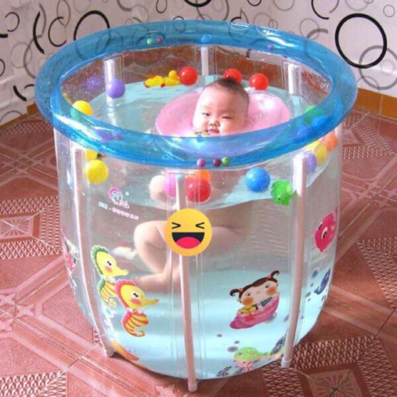 Jual Kolam Renang Bayi Baby Flow Cozy Baby Spa Transparant Pool Kolam Bayi Online Oktober 2020 Blibli Com