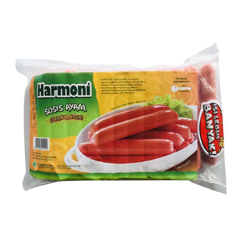 Jual Harmoni Sosis Ayam Isi 21 500 Gr Online November 2020 Blibli