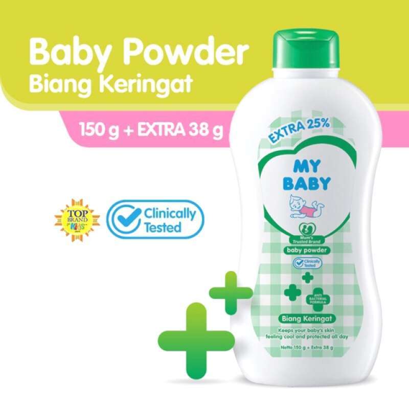 Jual My Baby Bedak Bayi Biang Keringat 150 Gr Mybaby Hijau 150gr Online September 2020 Blibli Com