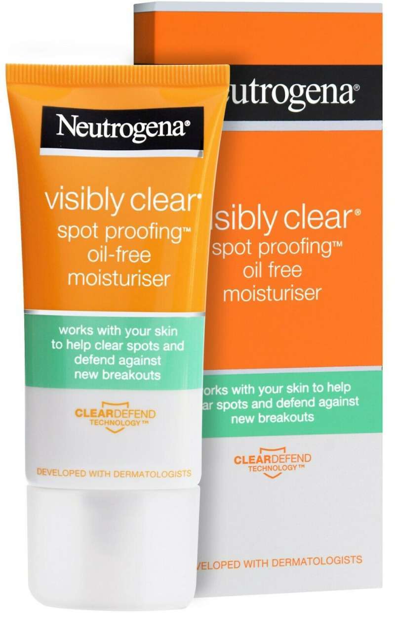 neutrogena visibly clear spot proofing moisturiser
