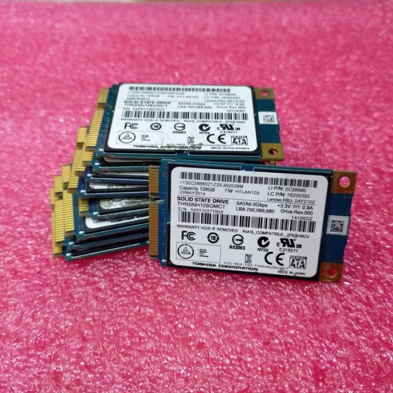 Jual Ssd Msata 128gb Toshiba Bergaransi Di Seller Safka Store Mekarsari Kab. Tangerang Blibli