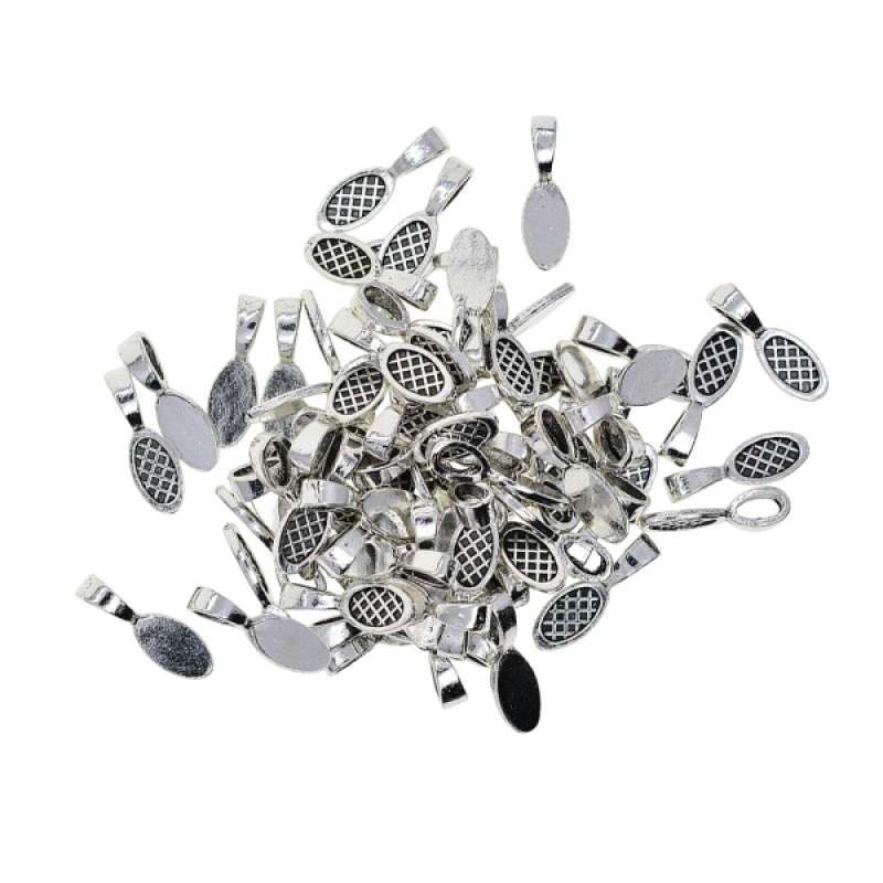 50pc Oval Glue On Jewellery Bails Setting Bail For Necklace Pendant Earring Terbaru Agustus 2021 Harga Murah Kualitas Terjamin Blibli - What Is A Pendant Bail