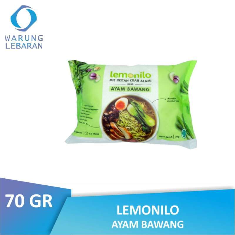 Jual Pack Lemonilo Mie Ayam Bawang 70 Gr Mi Instan Sehat Alami Organik Online Januari 2021 Blibli