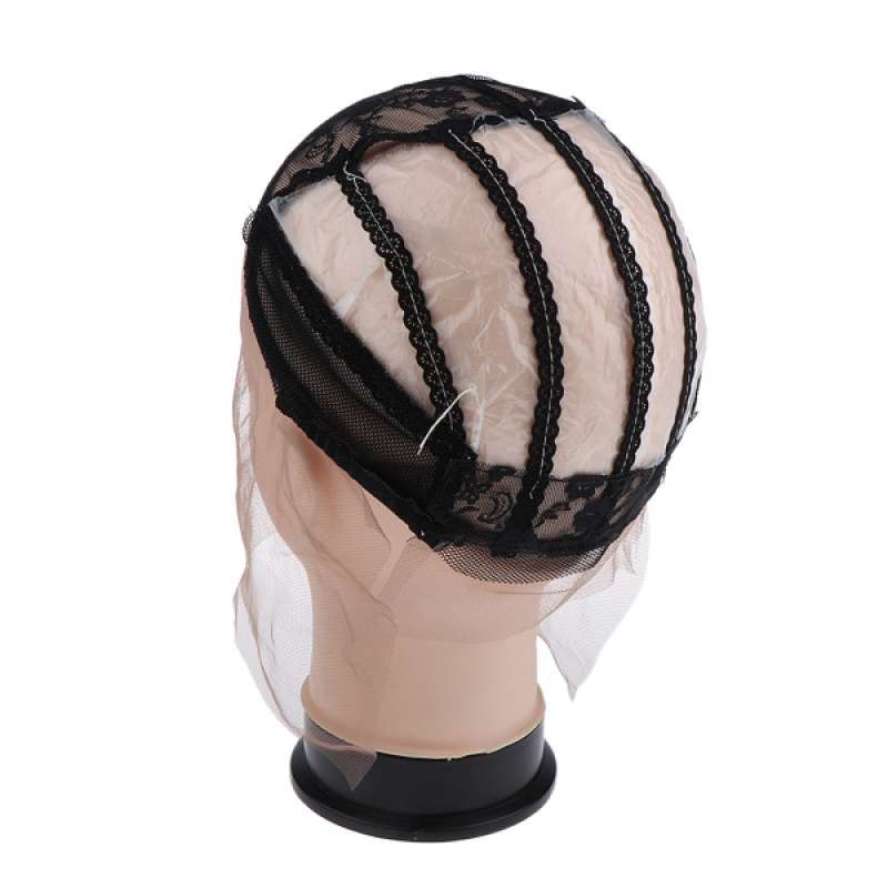 Jual Weaving Wig Cap Adjustable Straps 