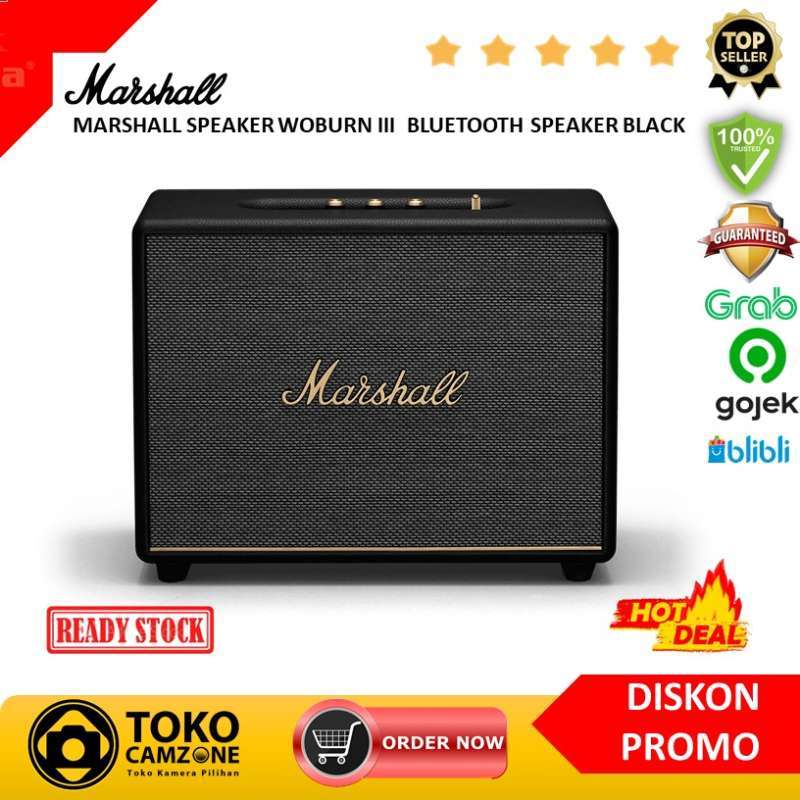 Marshall Lifestyle Woburn II BT Black enceinte Bluetooth (no