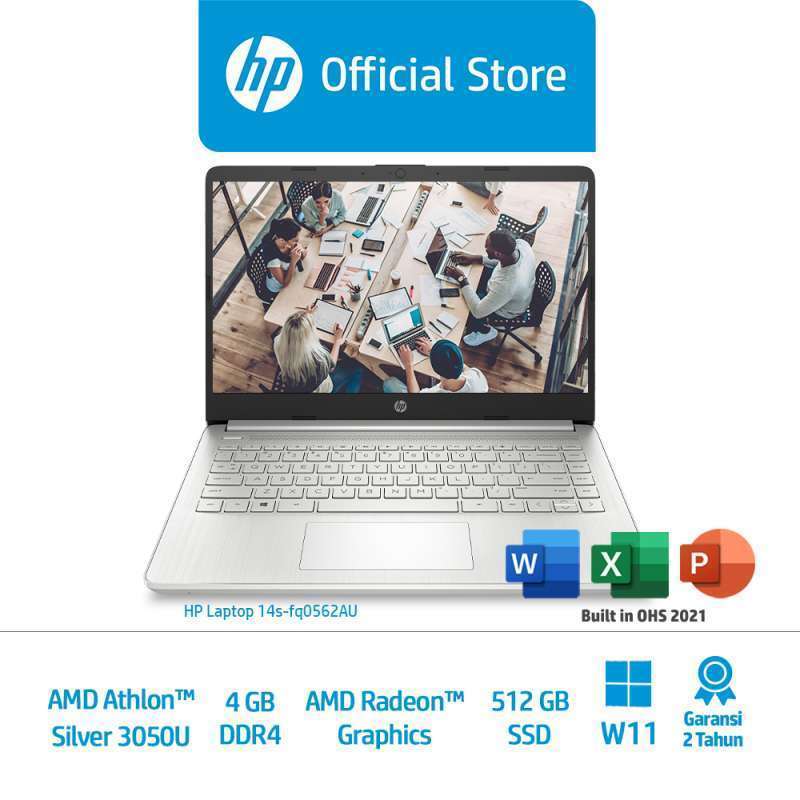 HP 14s cf3006tu 14-inch Laptop Core i3-1005G1/4GB/1TB/Win 10