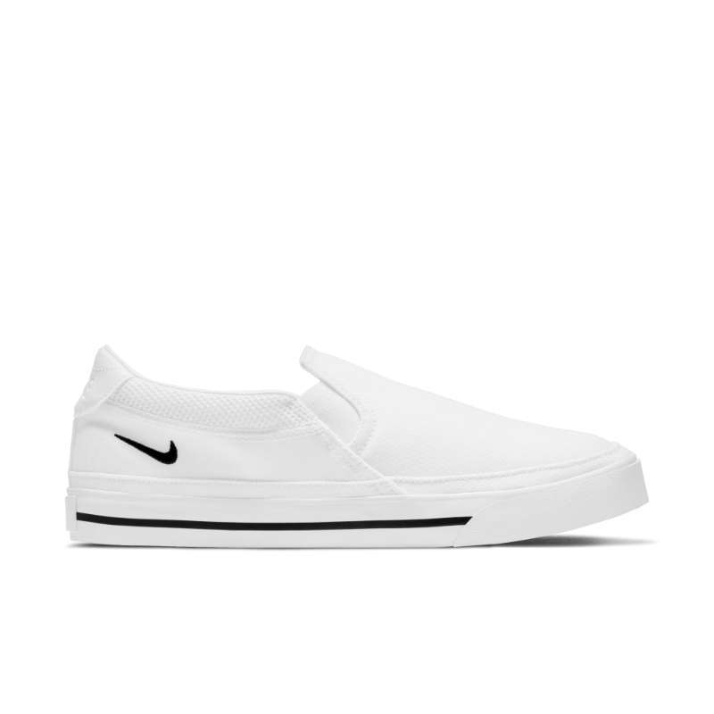 NIKE Women Sportswear Court Legacy Slip Sepatu Olahraga Wanita [CW6540-100]