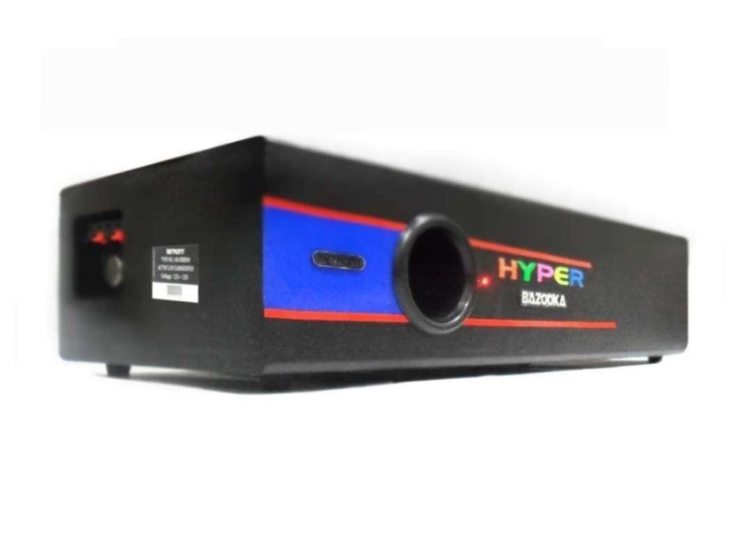 Bazooka 6 inch powered on sale subwoofer