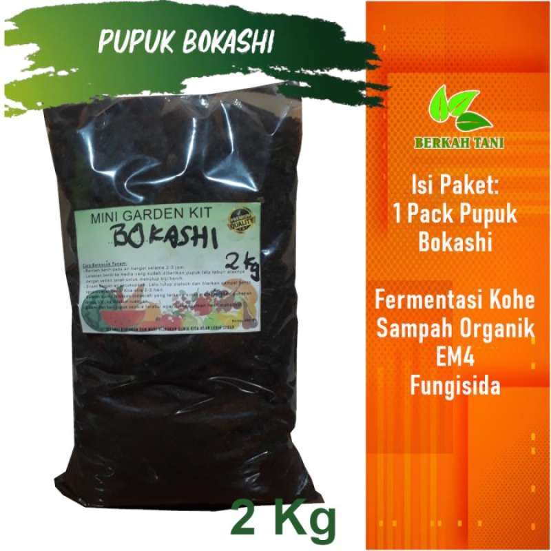 Jual Pupuk Hayati Pupuk Organik Bokashi 2 Kg Cap Berkah Online Maret 2021 Blibli