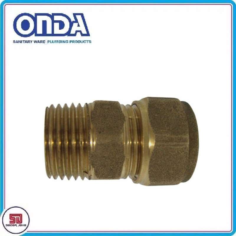 Jual Onda Male Union Sock Drat Luar Brass Fitting Sambungan Pipa Air Panas 1 2 Inch Online Oktober 2020 Blibli Com
