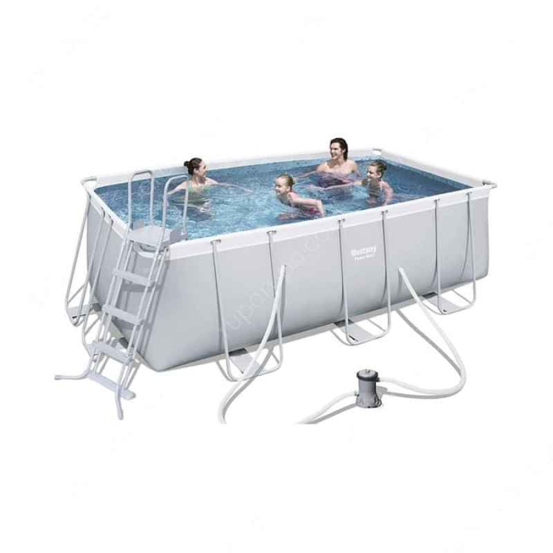 Jual Bestway Kolam Renang Frame Besar Keluarga 412x201x122 Cm Online Desember 2020 Blibli