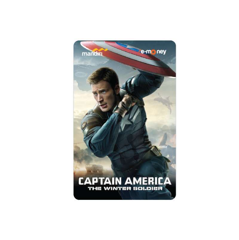 Jual Kartu Emoney Mandiri Super Hero Captain America Kartun Anime Kartu Etoll E Toll E Money E Money Winlycollections 1 Sisi Saldo Nol Online Februari 2021 Blibli